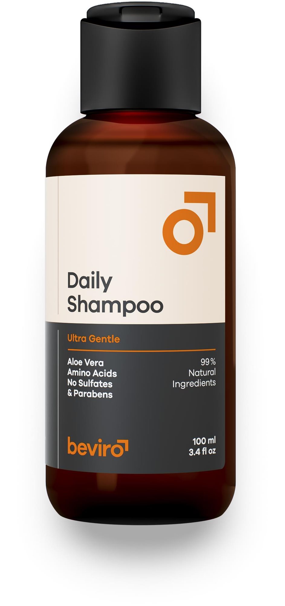 BEVIRO Prírodný šampón na denné použitie 100 ml