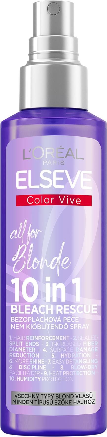 ĽORÉAL PARIS Elseve Color Vive Purple All For Blonde 10 in 1 sprej 150 ml