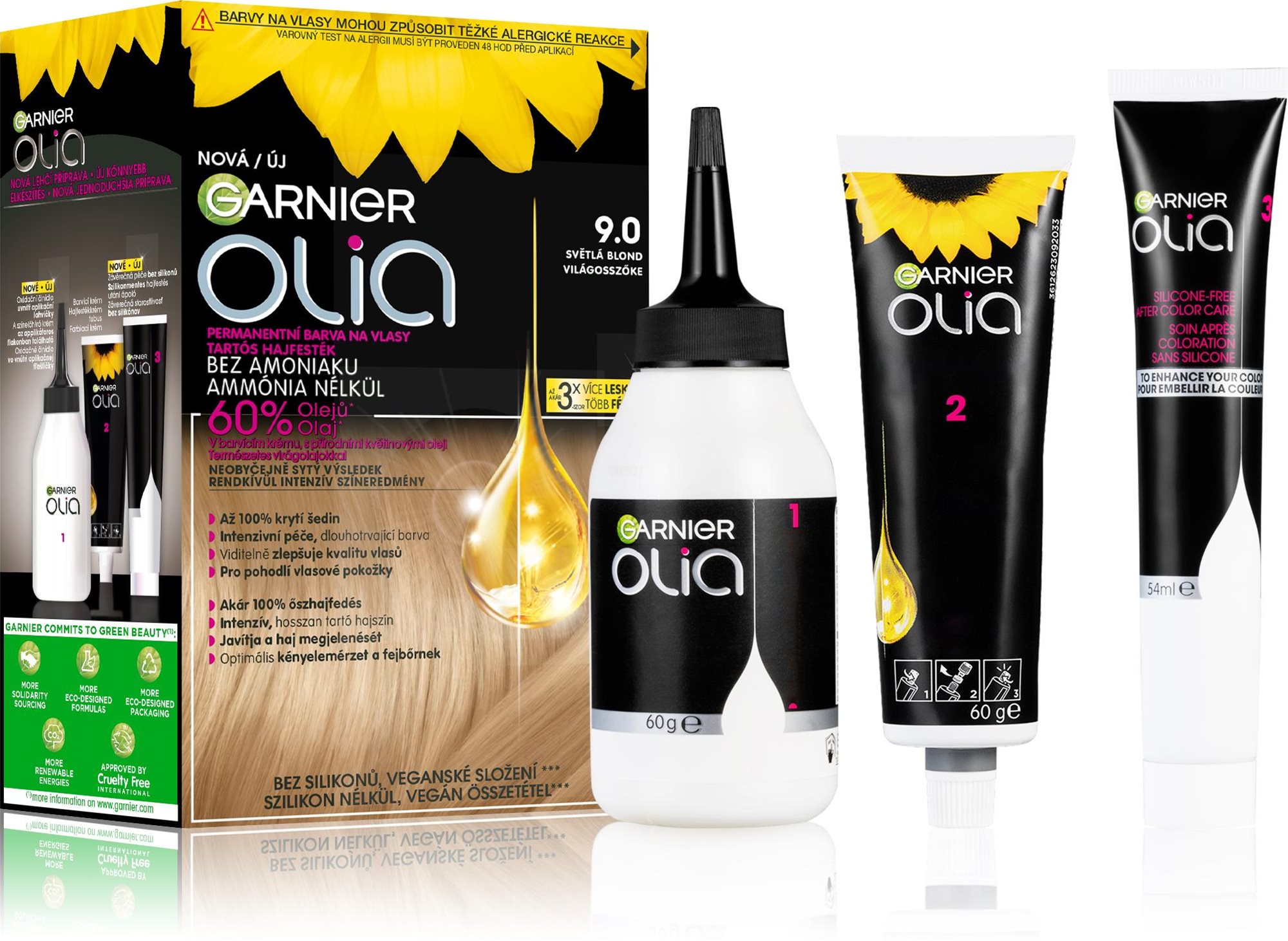 GARNIER Olia 9.0, svetlá blond