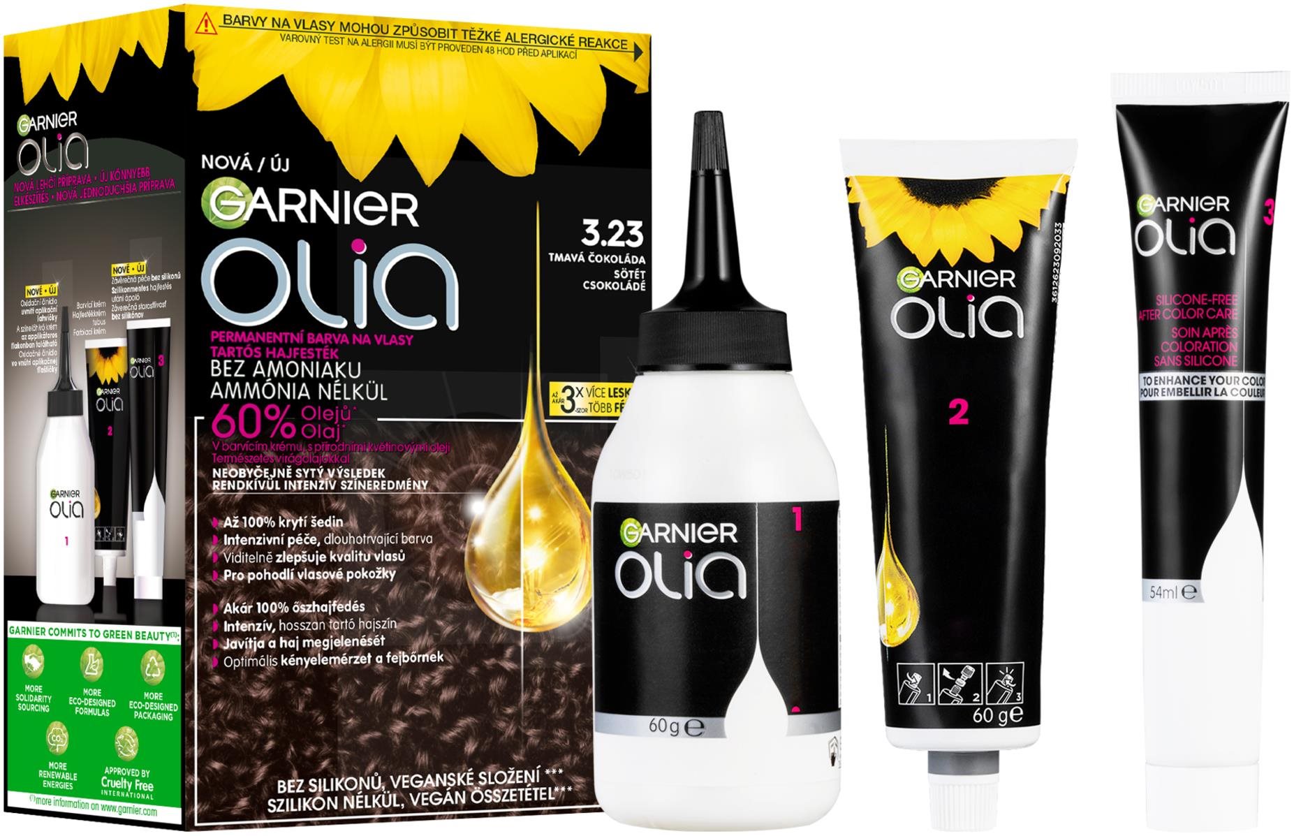 GARNIER Olia 3.23 Tmavá čokoláda