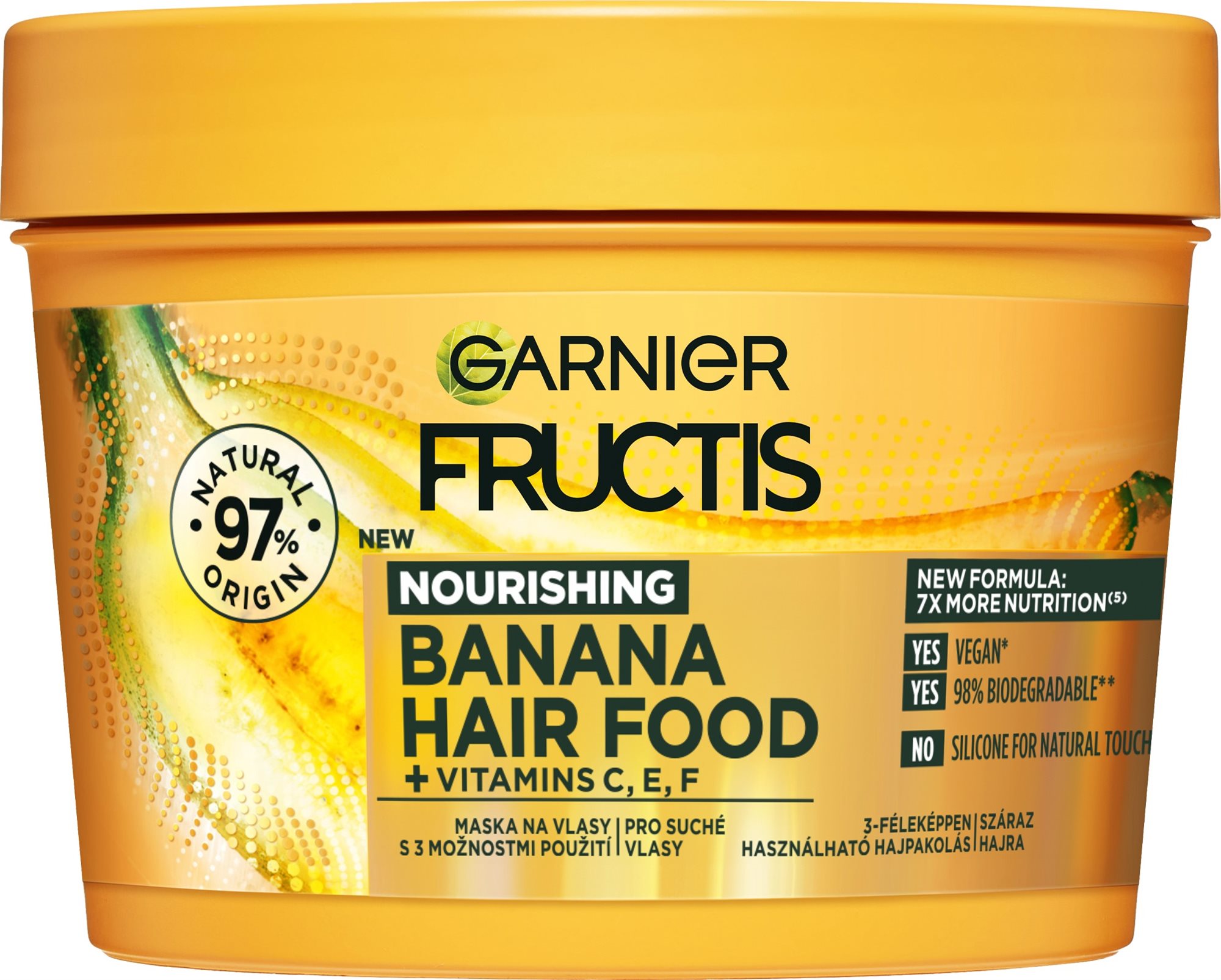 GARNIER Fructis Hair Food Banana vyživujúca maska 400 ml