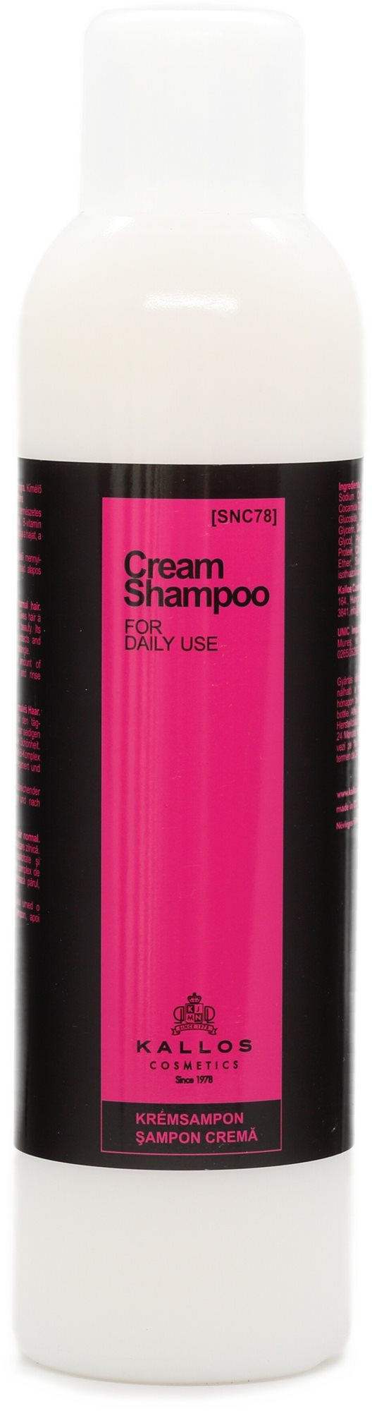 KALLOS Cream Shampoo 700 ml