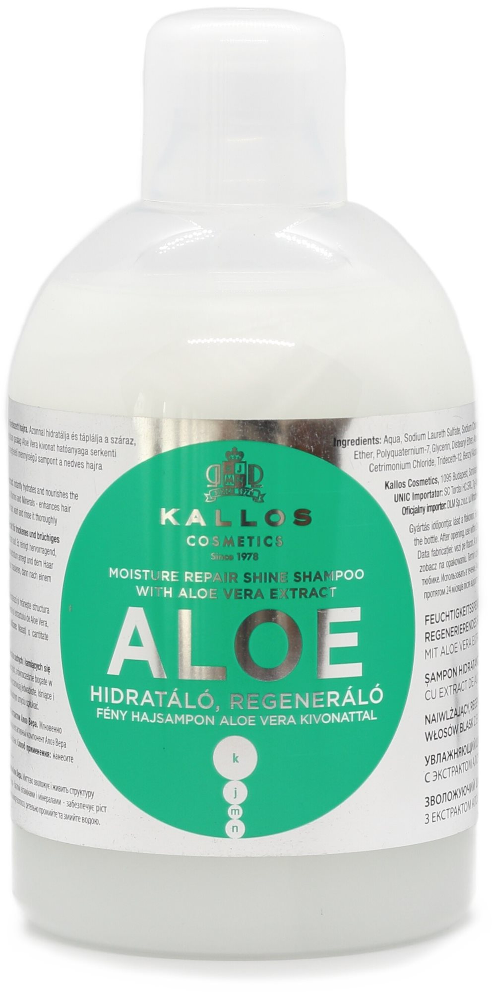 KALLOS Aloe Shampoo 1 000 ml