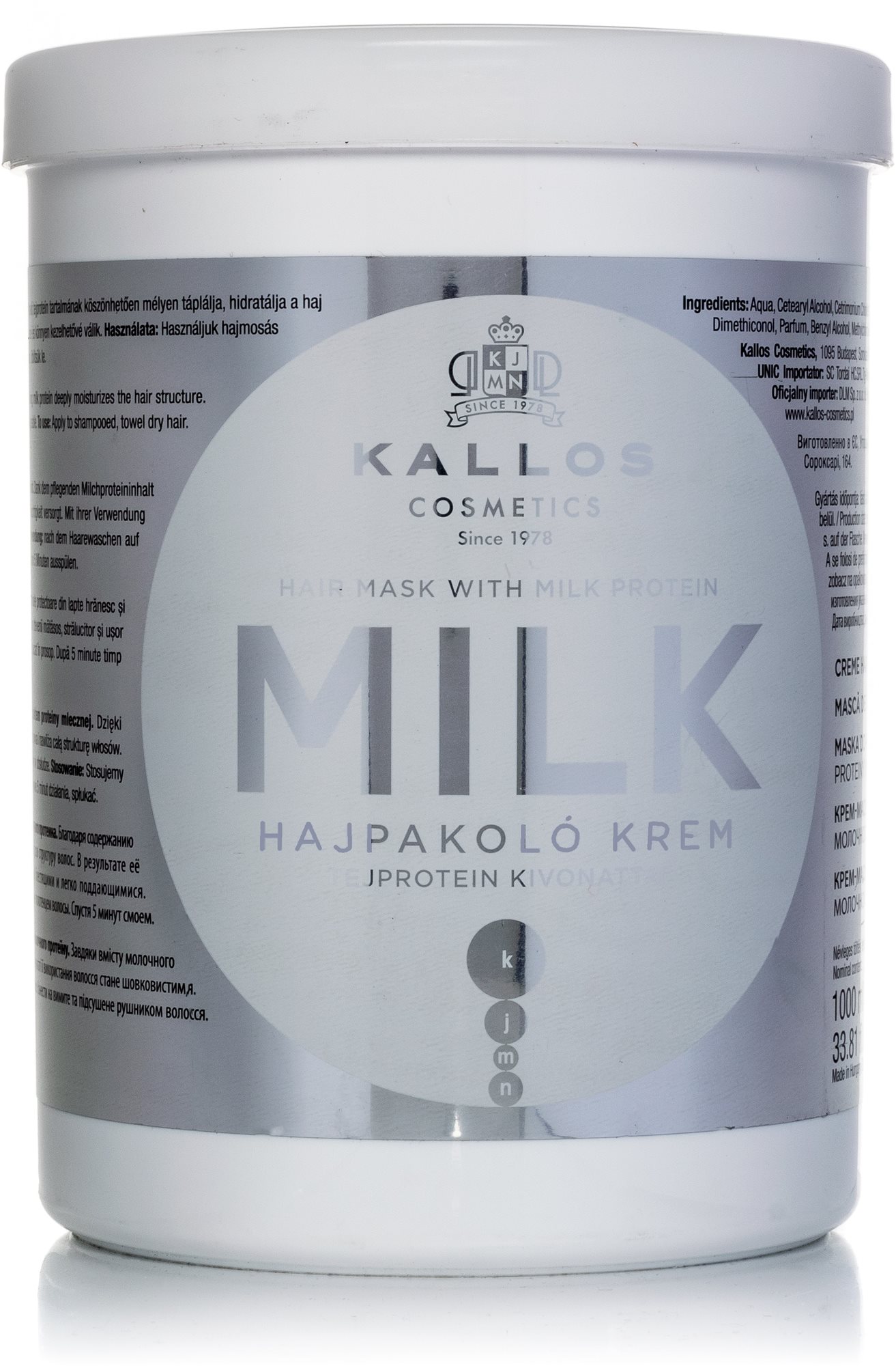 KALLOS Milk Mask 1 000 ml