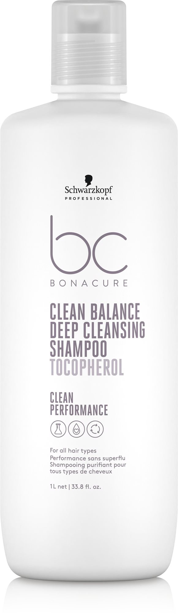 SCHWARZKOPF Professional BC Bonacure Clean Balance Hĺbkovo čistiaci šampón 1000 ml