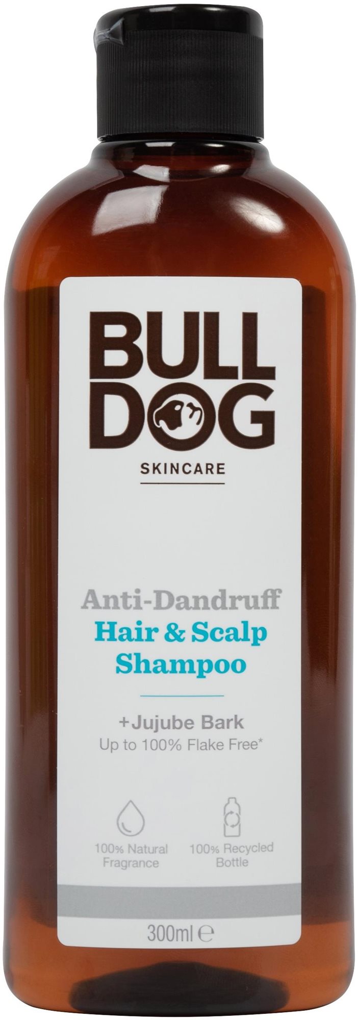 BULLDOG Anti-Dandruff Shampoo Jujube Bark 300 ml
