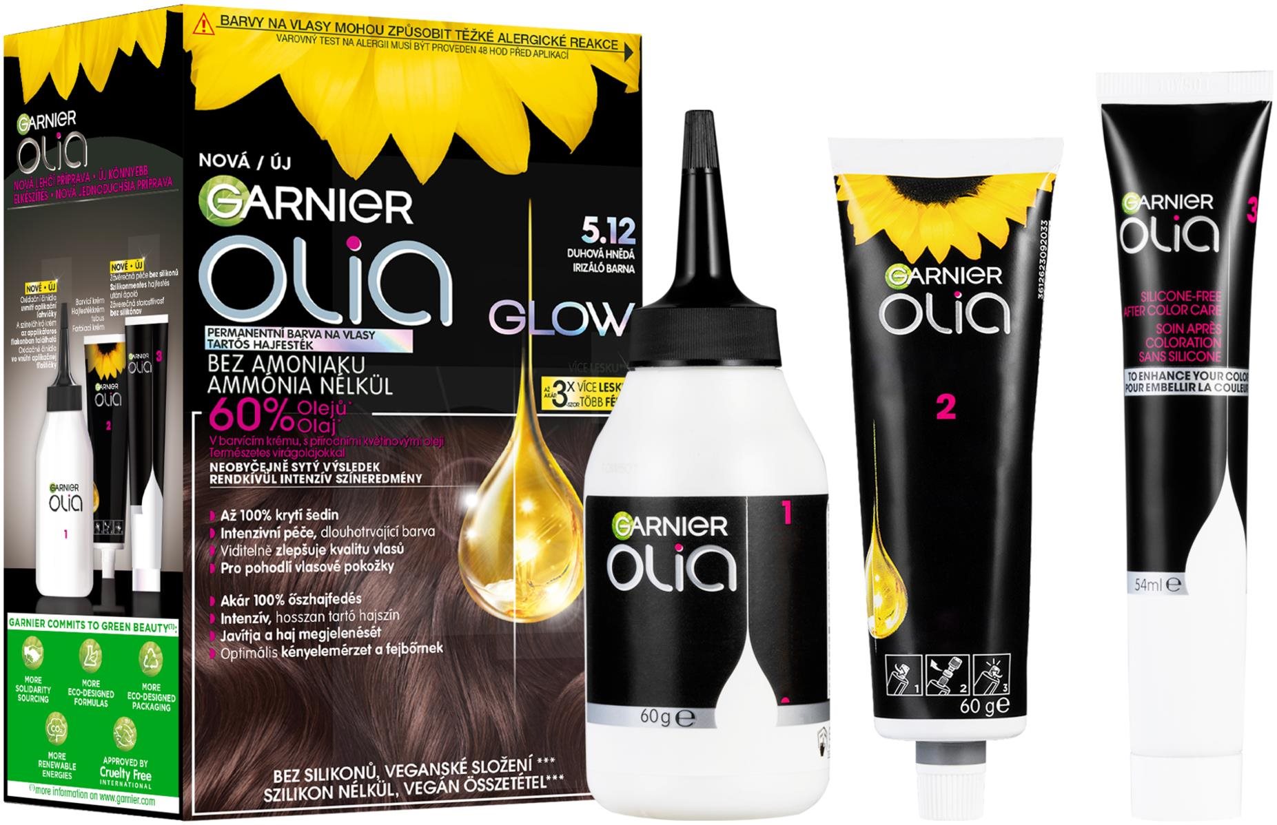 GARNIER Olia Glow 5.12 Dúhová hnedá