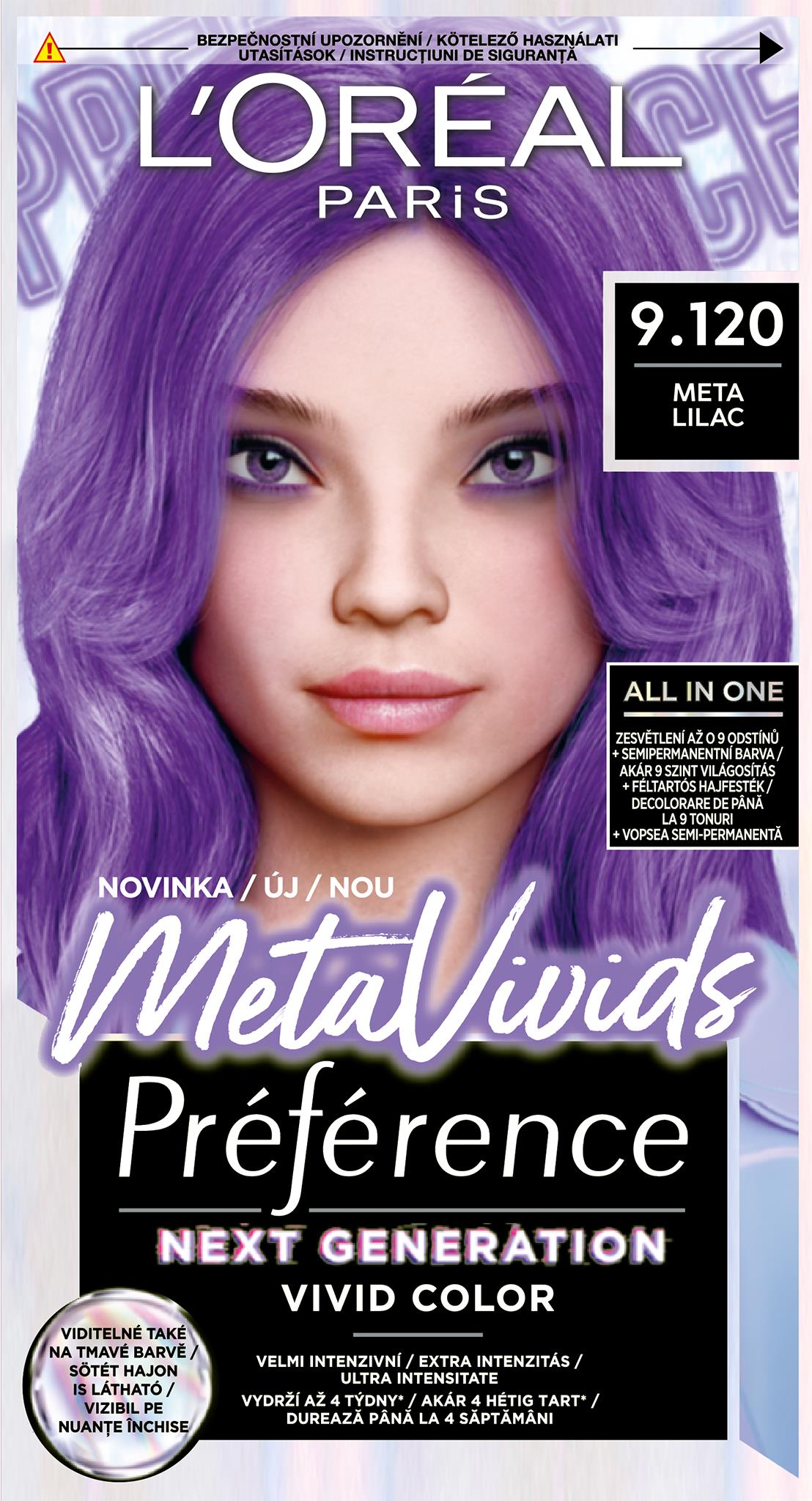 L'ORÉAL PARIS Preférence Meta Vivids Meta Lilac