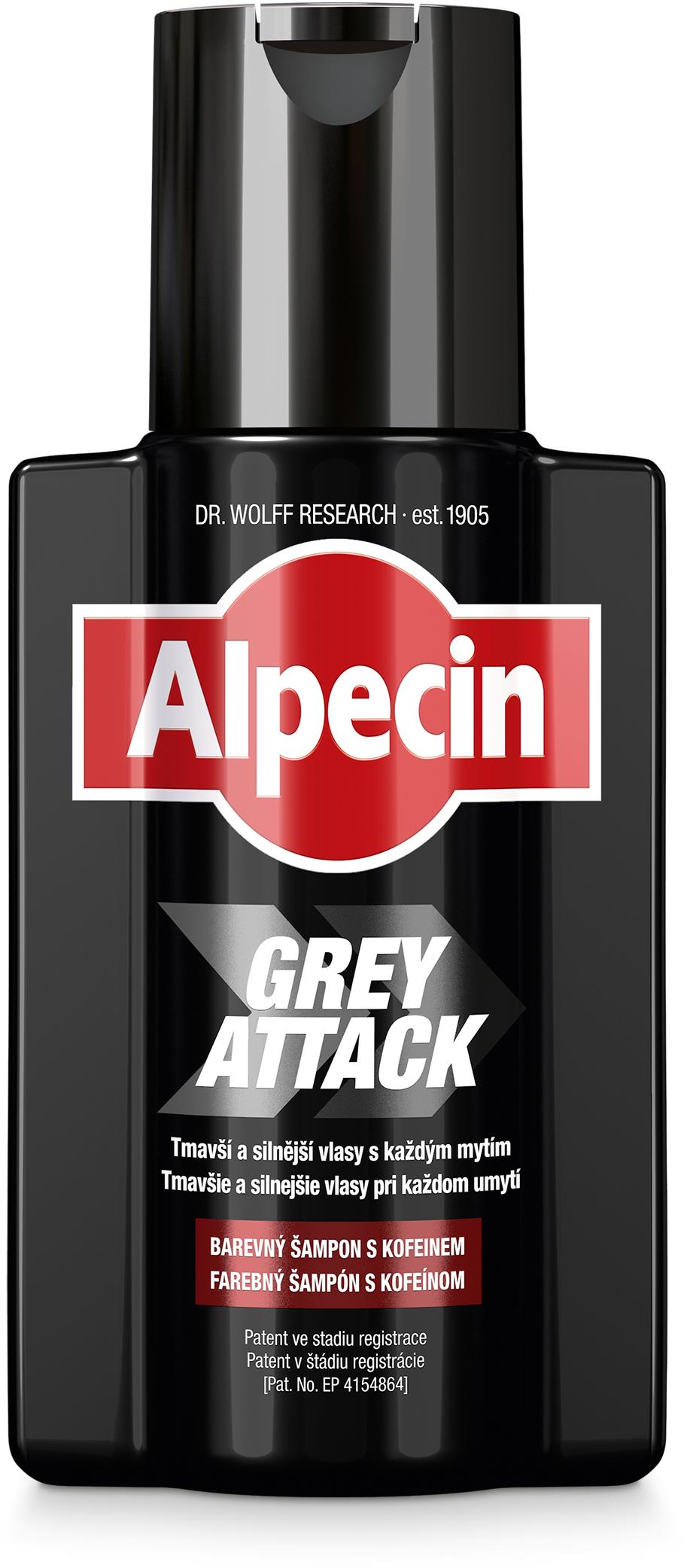 ALPECIN Grey Attack, šampón, 200 ml