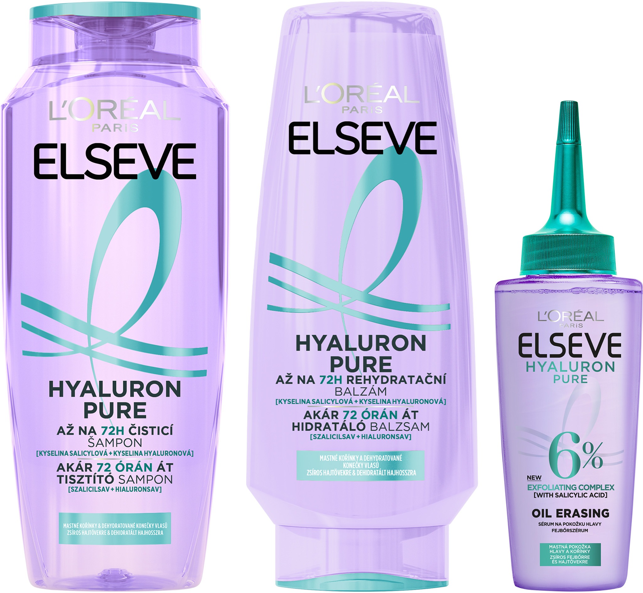 L'ORÉAL PARIS Elseve Hyaluron Pure Sada 802 ml