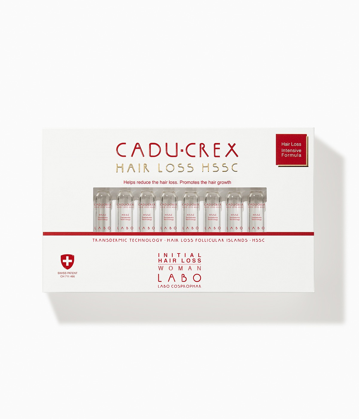 CADU-CREX Hair Loss HSSC na začínajúce vypadávanie vlasov pre ženy 20 ks