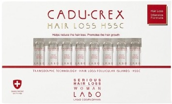 CADU-CREX Hair Loss HSSC na závažné vypadávanie vlasov pre ženy 20 ks