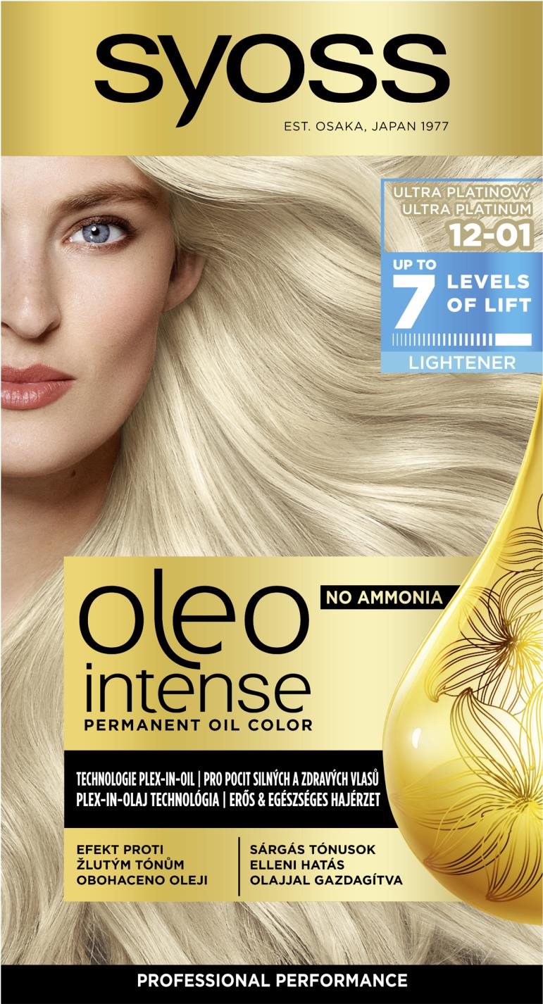 SYOSS Oleo Intense 12-01 Ultra platinový 50 ml