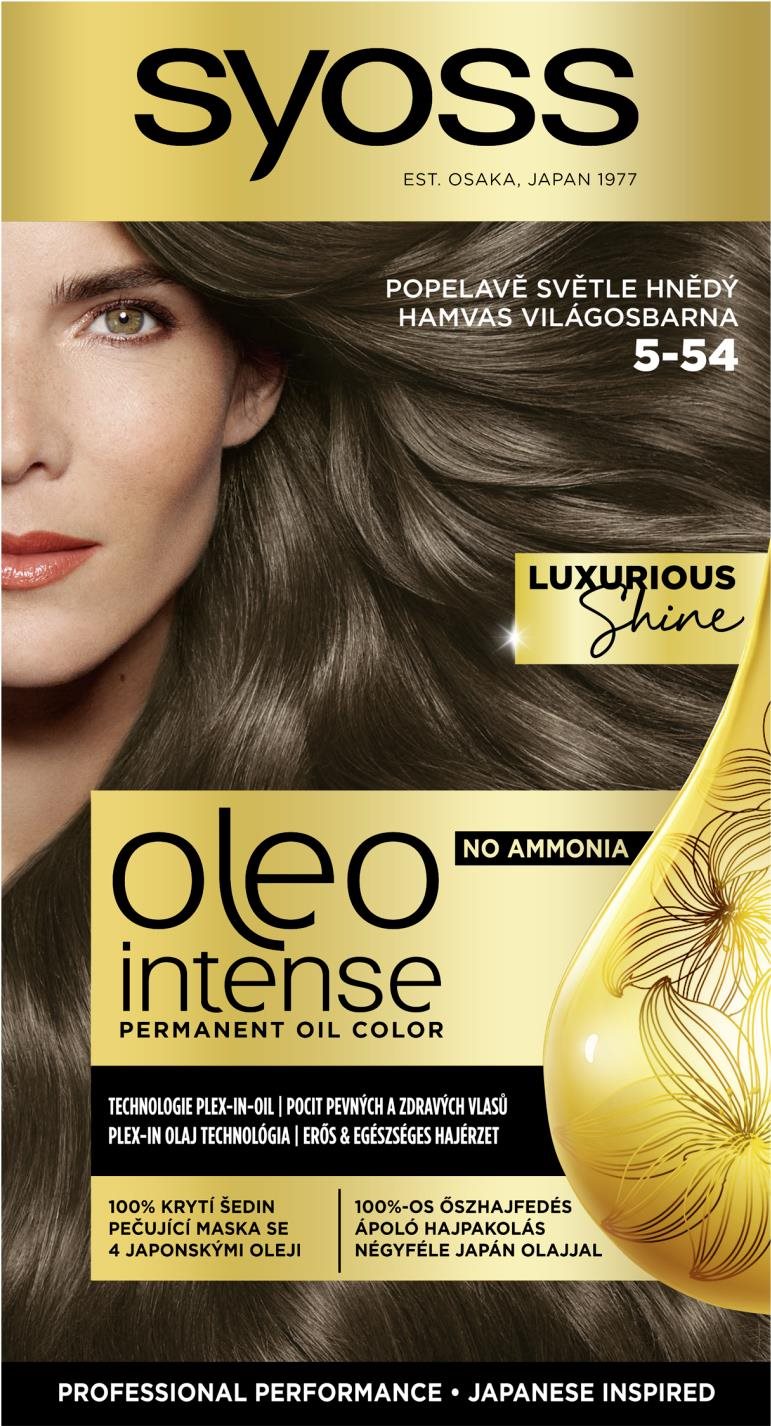 SYOSS Oleo Intense 5-54 Popolavo svetlo hnedý 50 ml