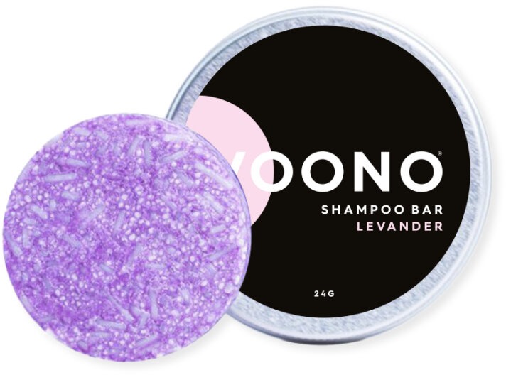 VOONO Levanduľový mini šampuk 24 g