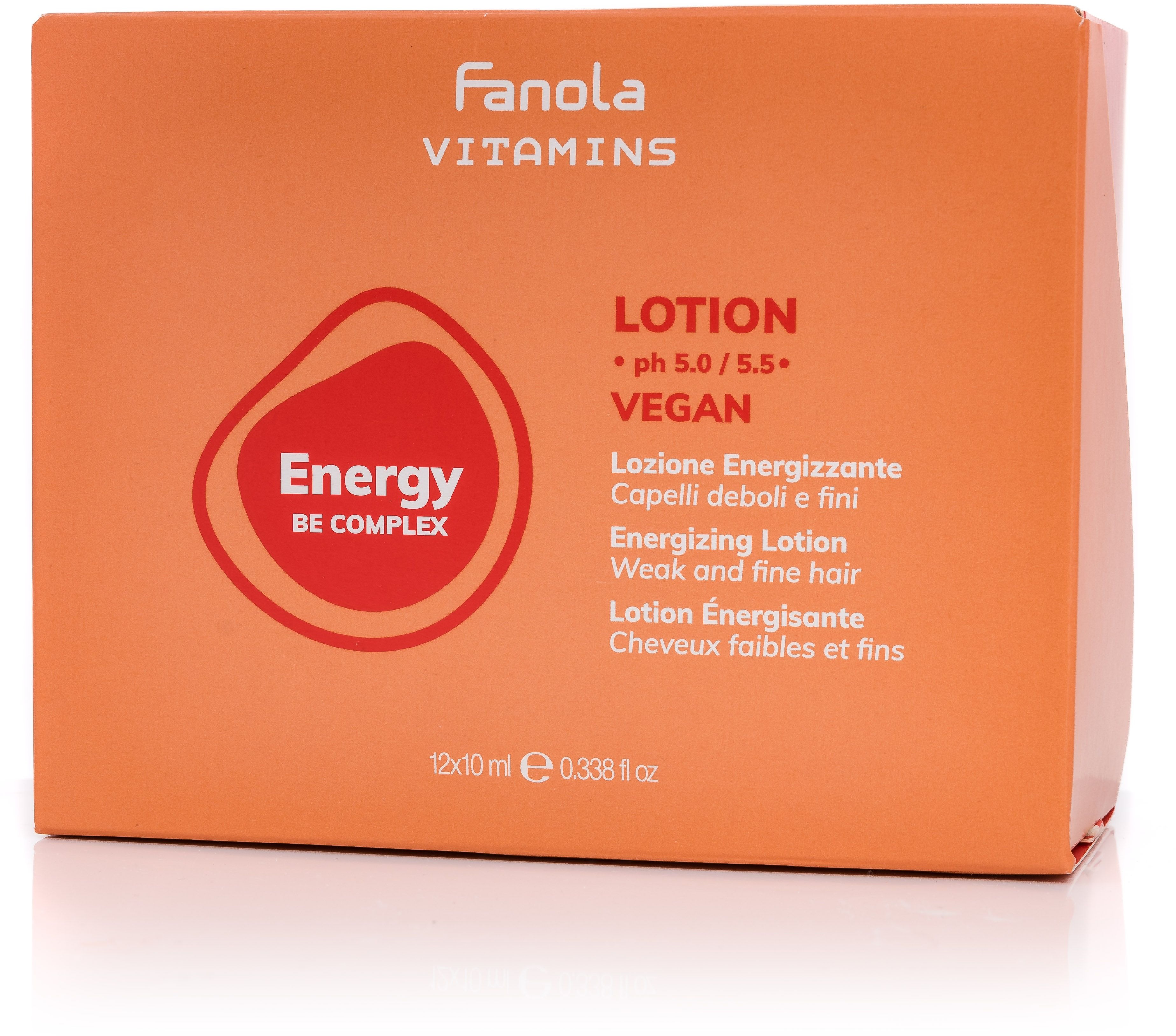FANOLA Vitamins Energy Be Complex Lotion 12× 10 ml