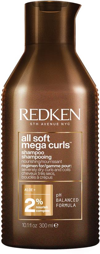 REDKEN All Soft Mega Curls Shampoo 300 ml