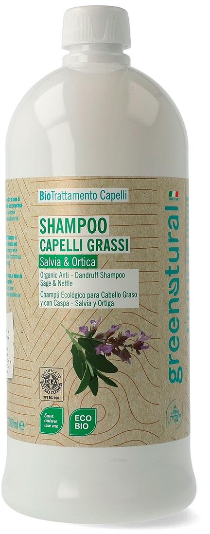 GREENATURAL Šalvia a žihľava bio 1 l