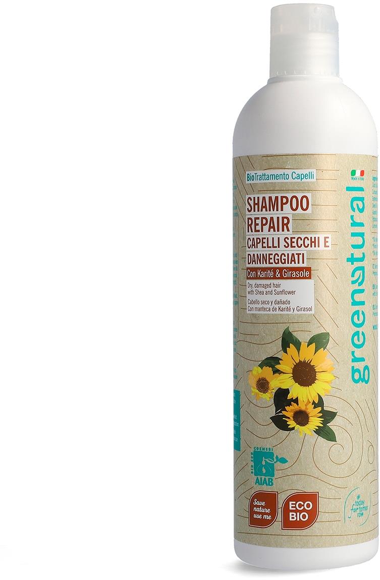GREENATURAL Bambucké maslo a slnečnicový olej bio 400 ml