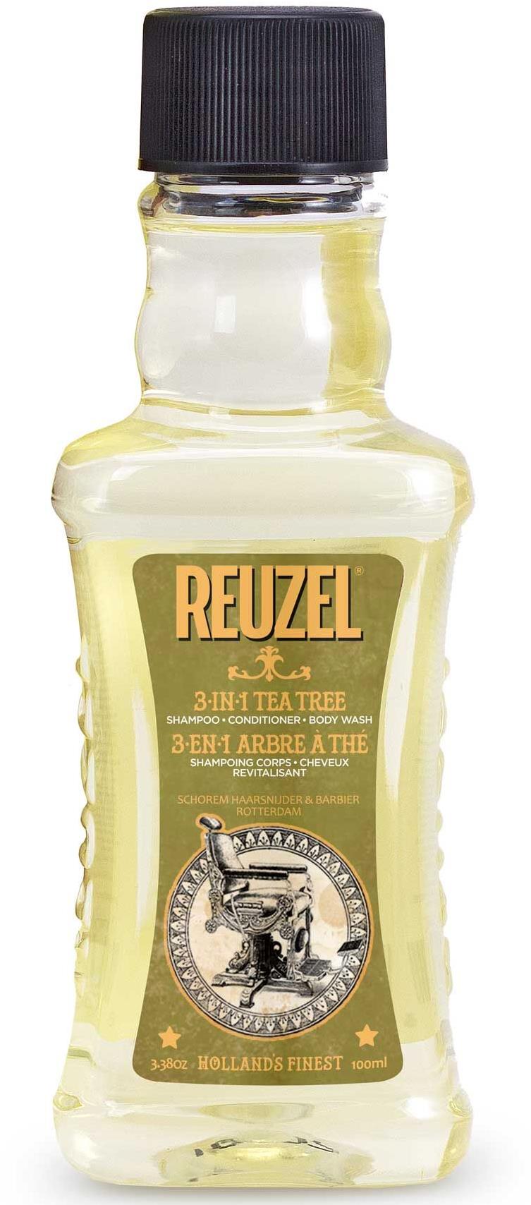 REUZEL 3-in-1 Tea Tree Shampoo-Conditioner-Body Wash 100 ml