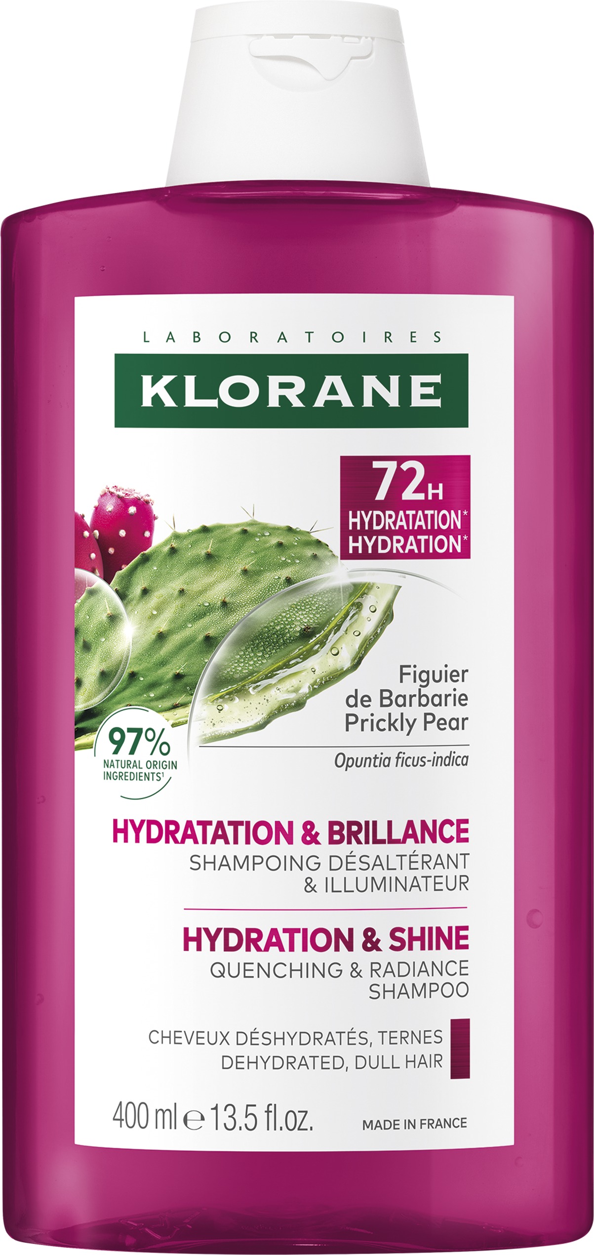 KLORANE Hydratačný s opunciou 400 ml