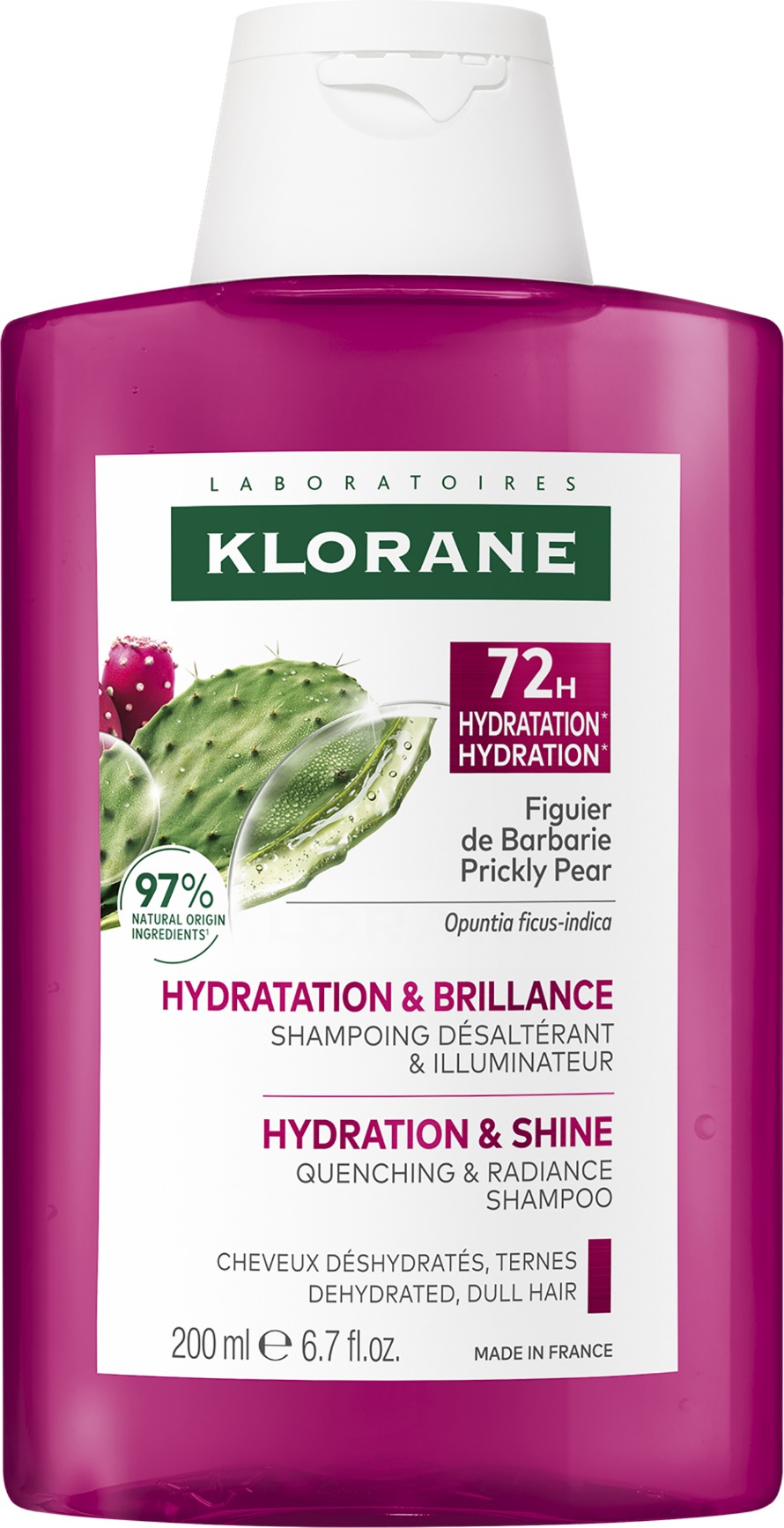 KLORANE Hydratačný s opunciou 200 ml