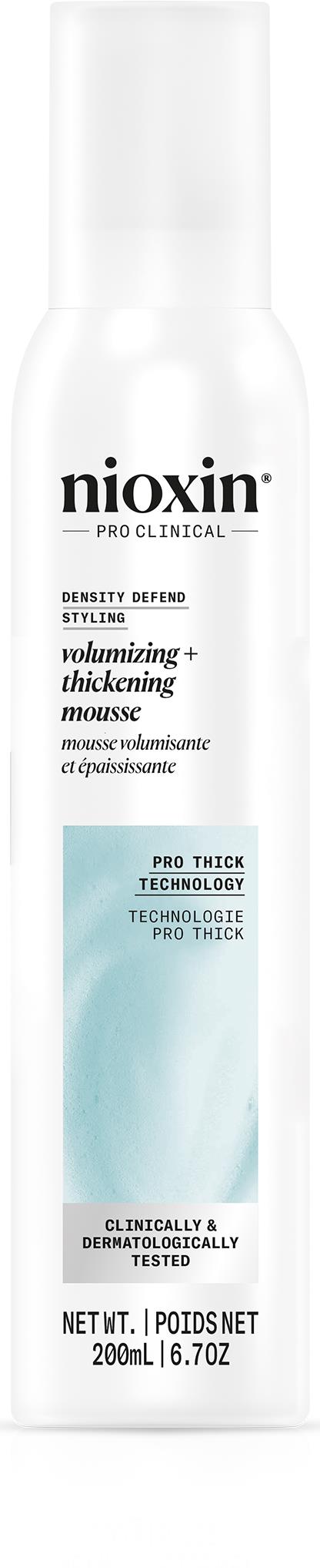 NIOXIN Volumizing + Thickening Mousse 200 ml