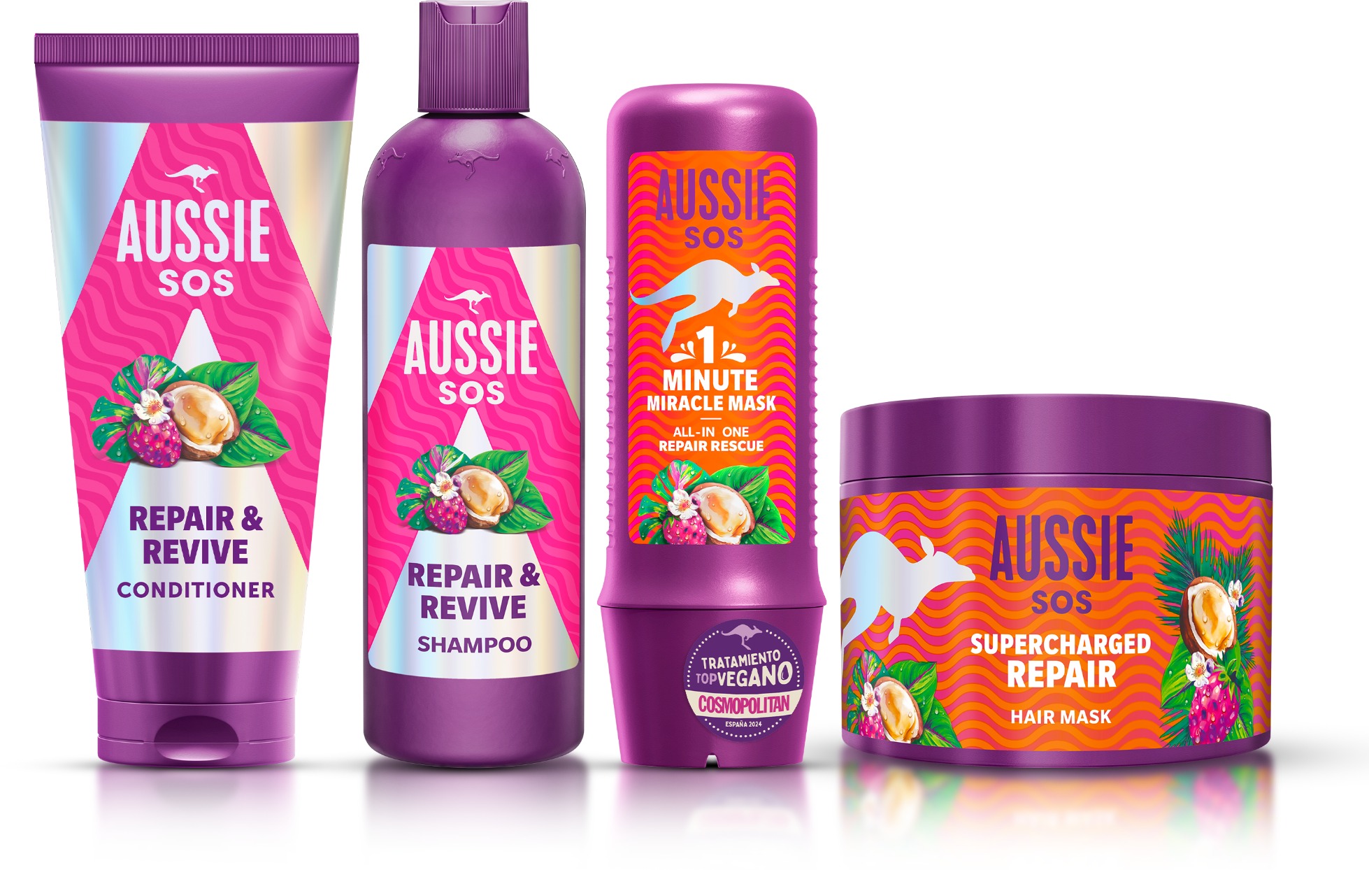 AUSSIE SOS Repair & Revive Sada 1250 ml
