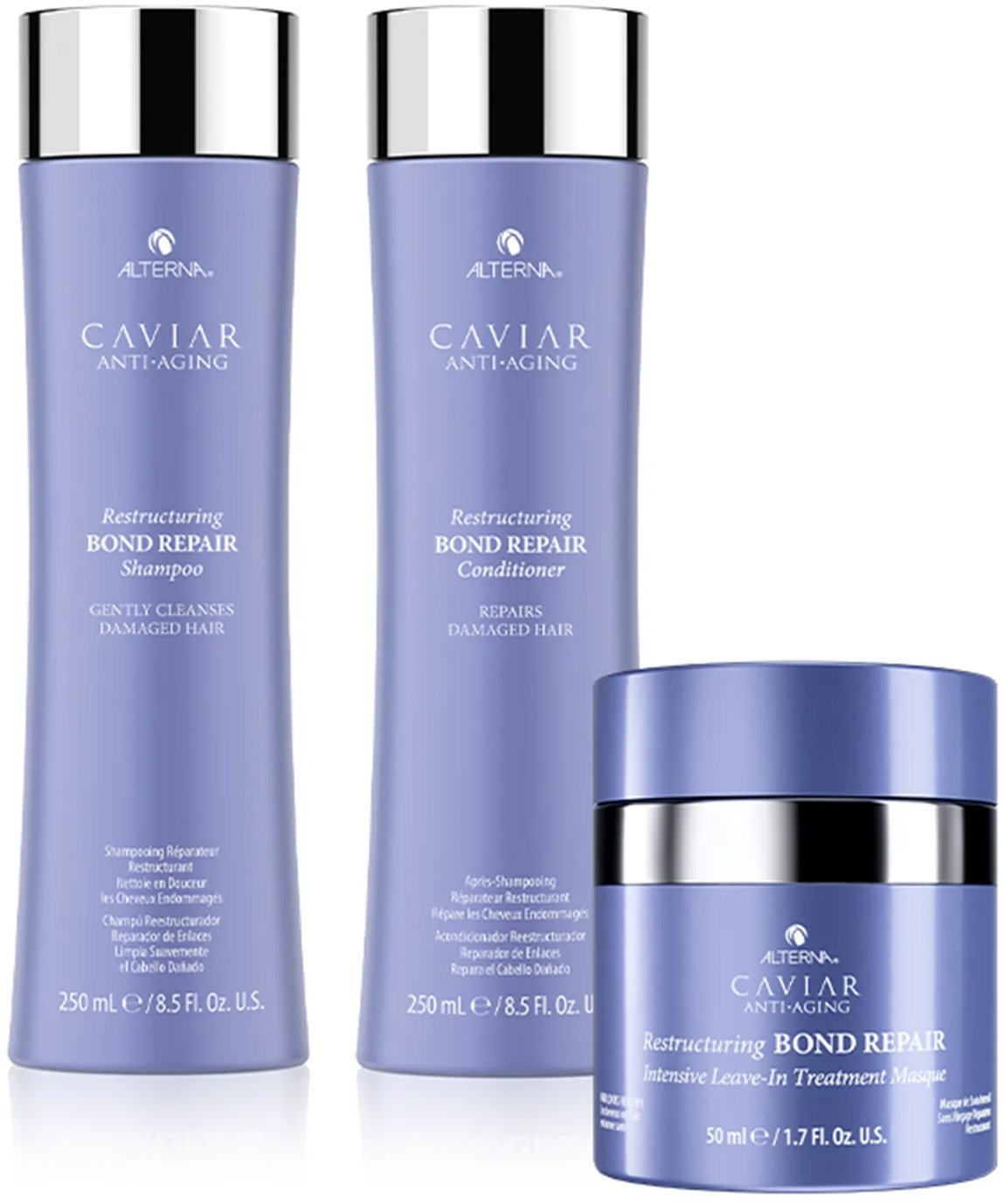 ALTERNA Caviar Restructuring Bond Repair Set 550 ml