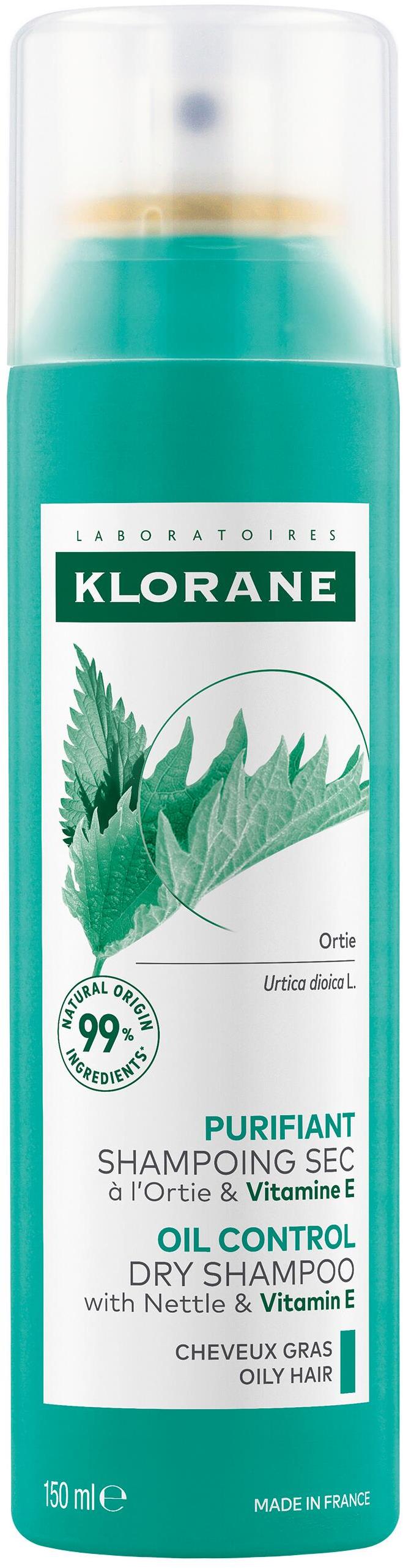KLORANE Šampón so žihľavou a vitamínom E 150 ml