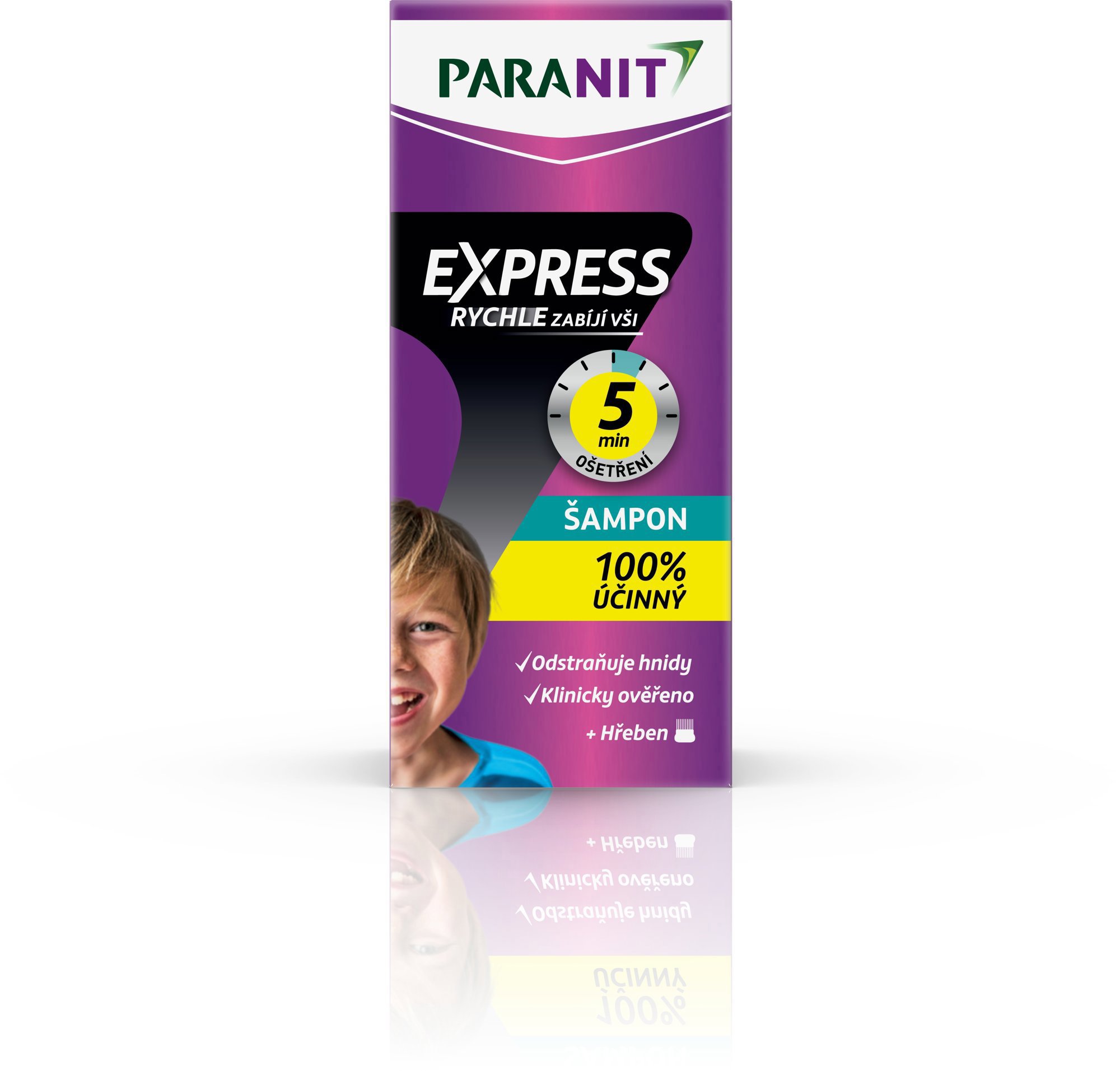 PARANIT Express šampón 100 ml + hrebeň