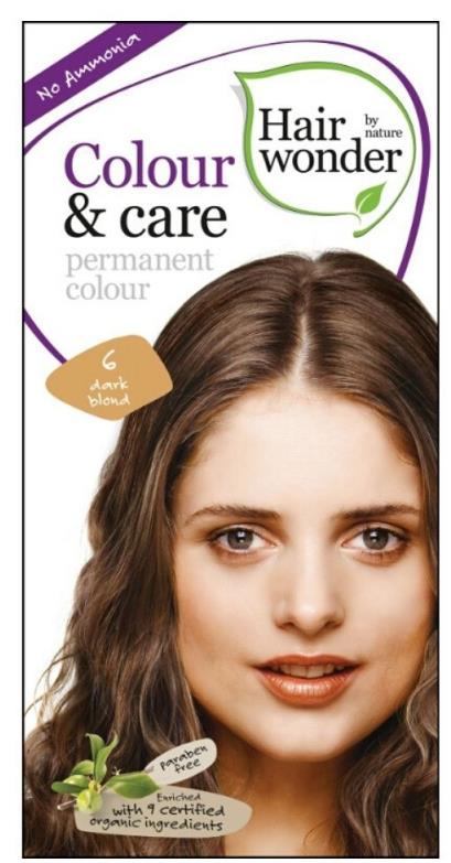 HAIRWONDER Dlhotrvajúca farba tmavá blond 6 100 ml