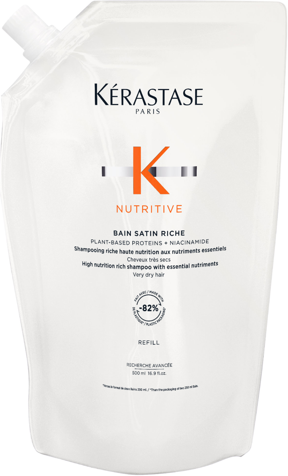 KÉRASTASE Nutritive Bain Satin Riche Refill Pouch 500 ml