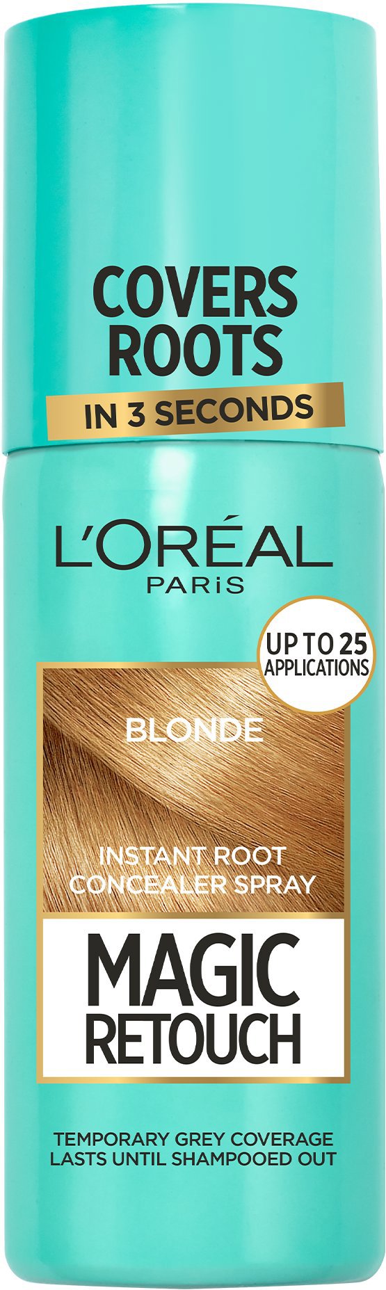 L'ORÉAL PARIS Magic Retouch sprej na vlasy na zakrytie odrastov blond, 75 ml