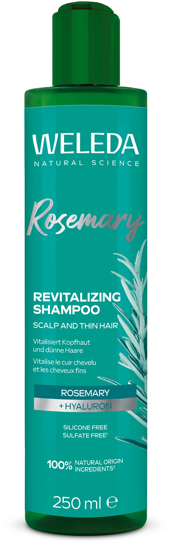 WELEDA Rozmarínový revitalizačný šampón 250 ml