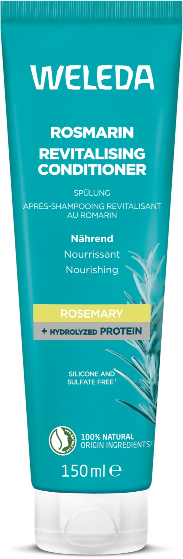WELEDA Rozmarínový revitalizačný kondicionér 150 ml