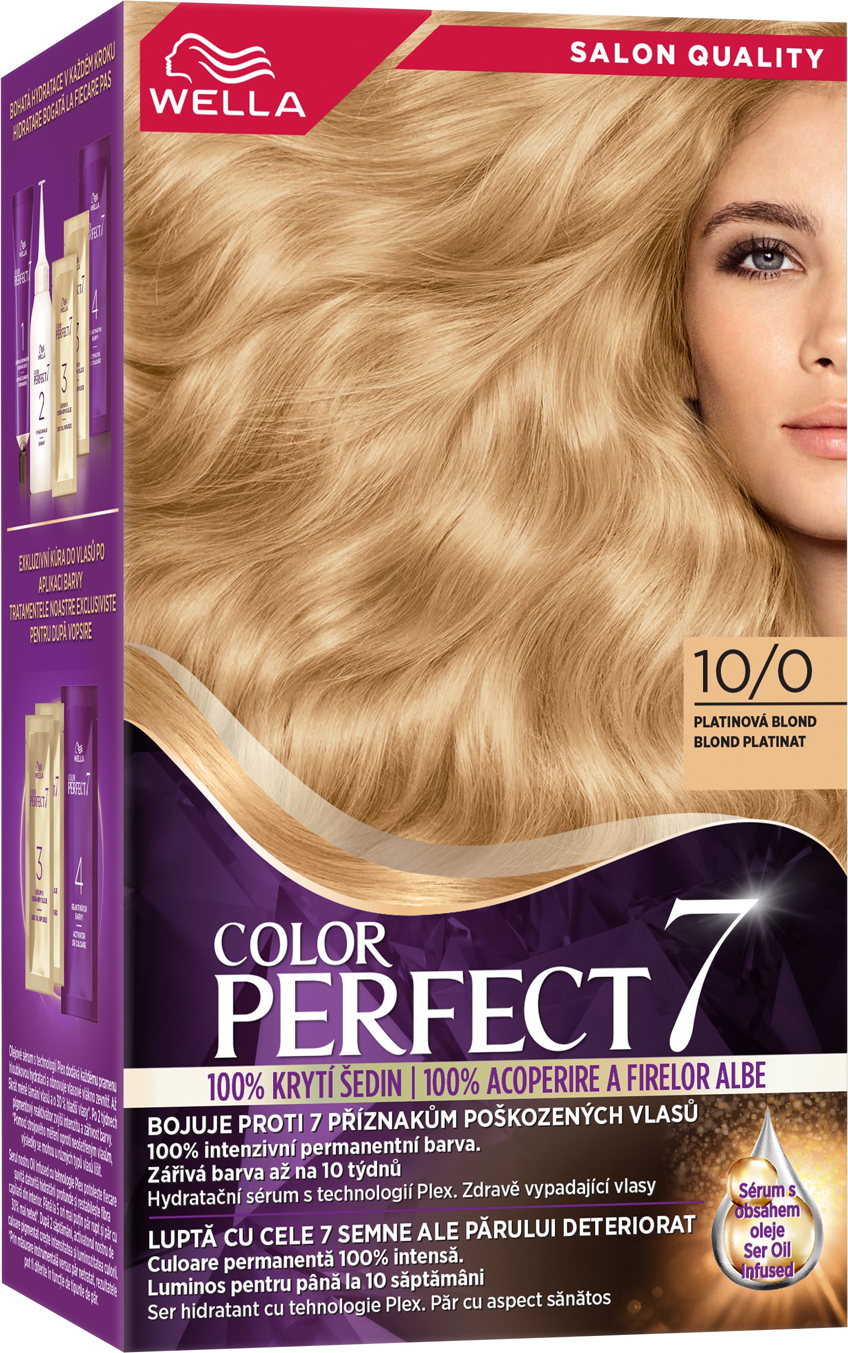 WELLA Color Perfect 10/0 Platinová blond 135 ml