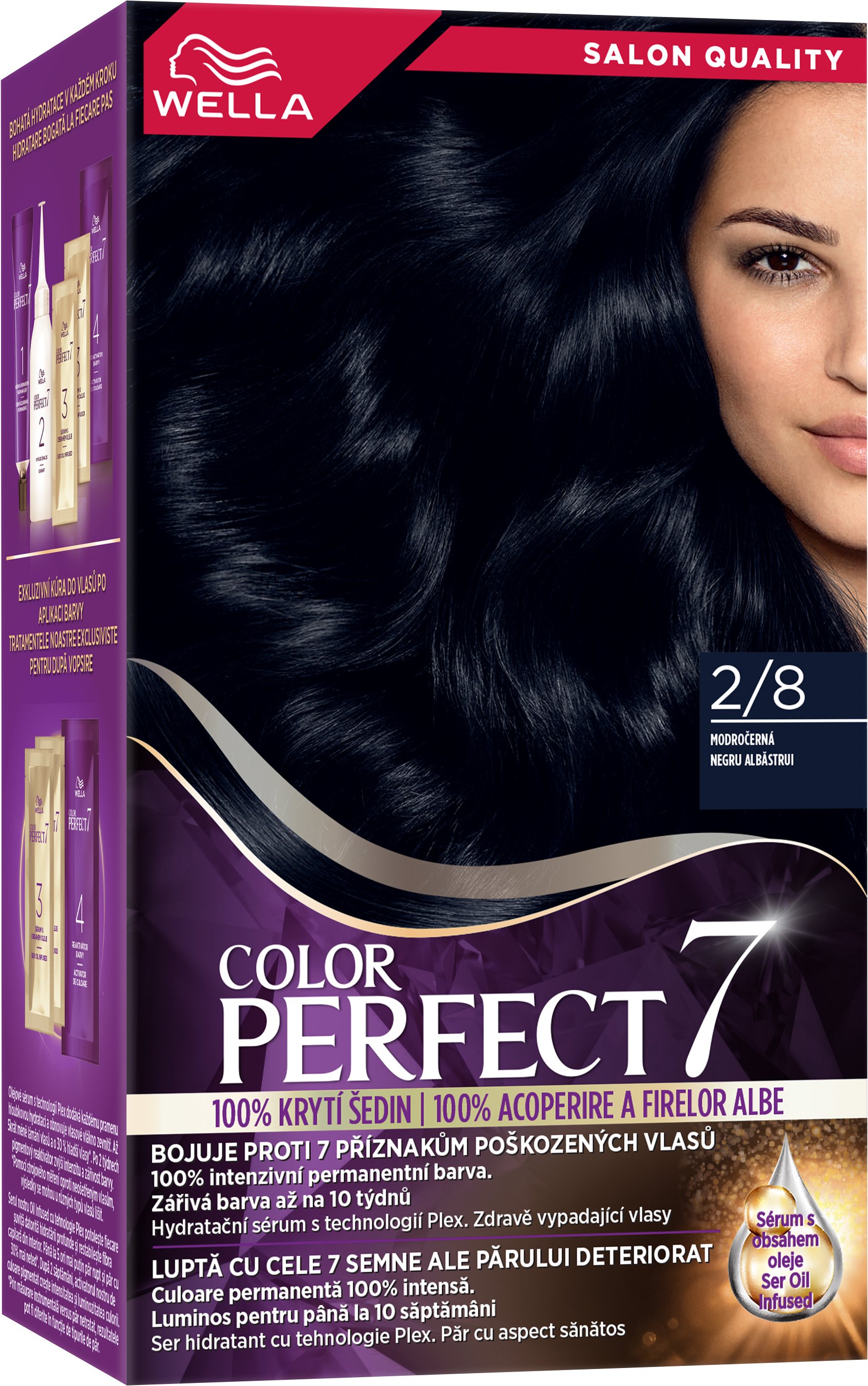 WELLA Color Perfect 2/8 Modročierna 135 ml