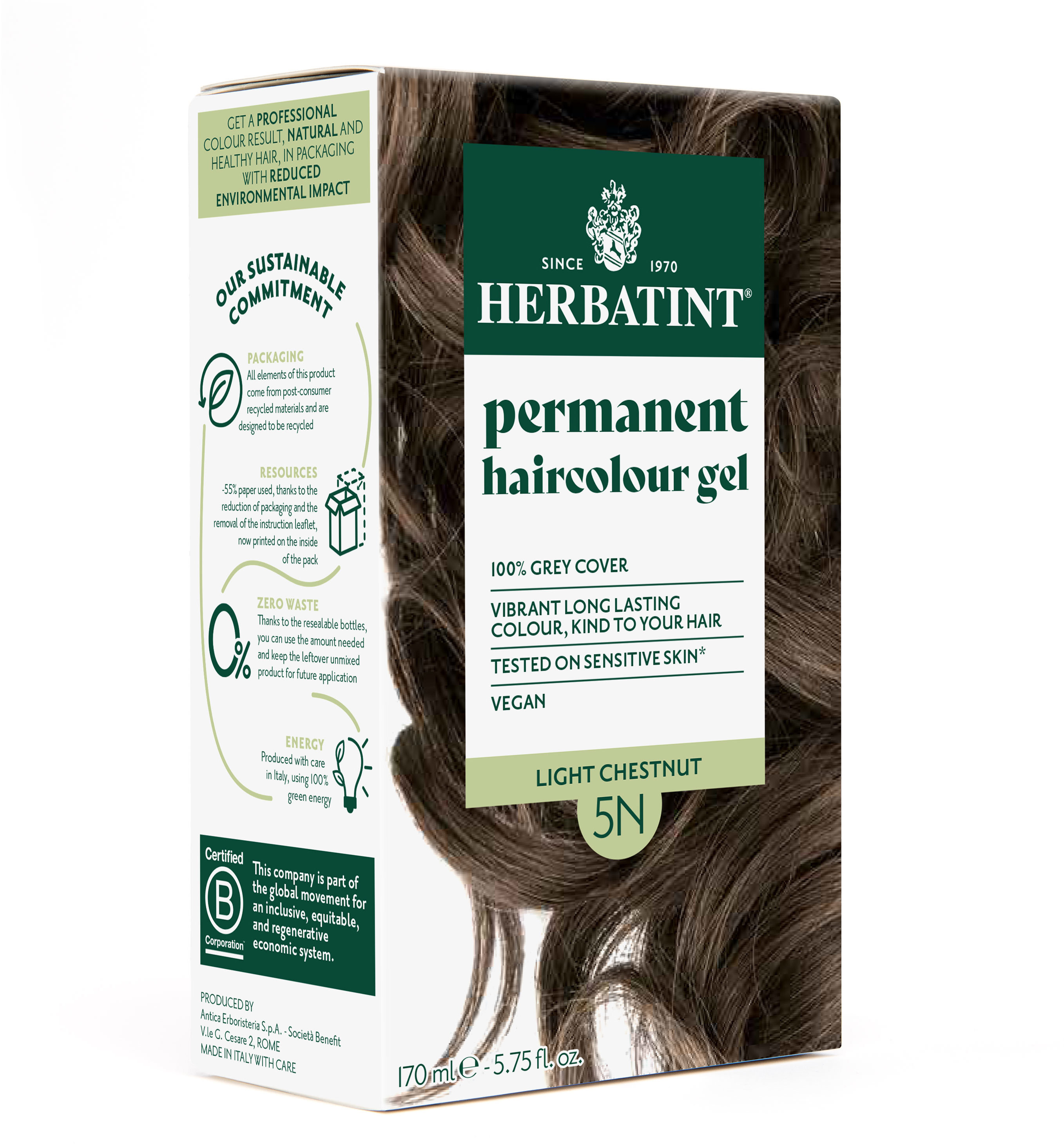 HERBATINT 5N svetlý gaštan 170 ml