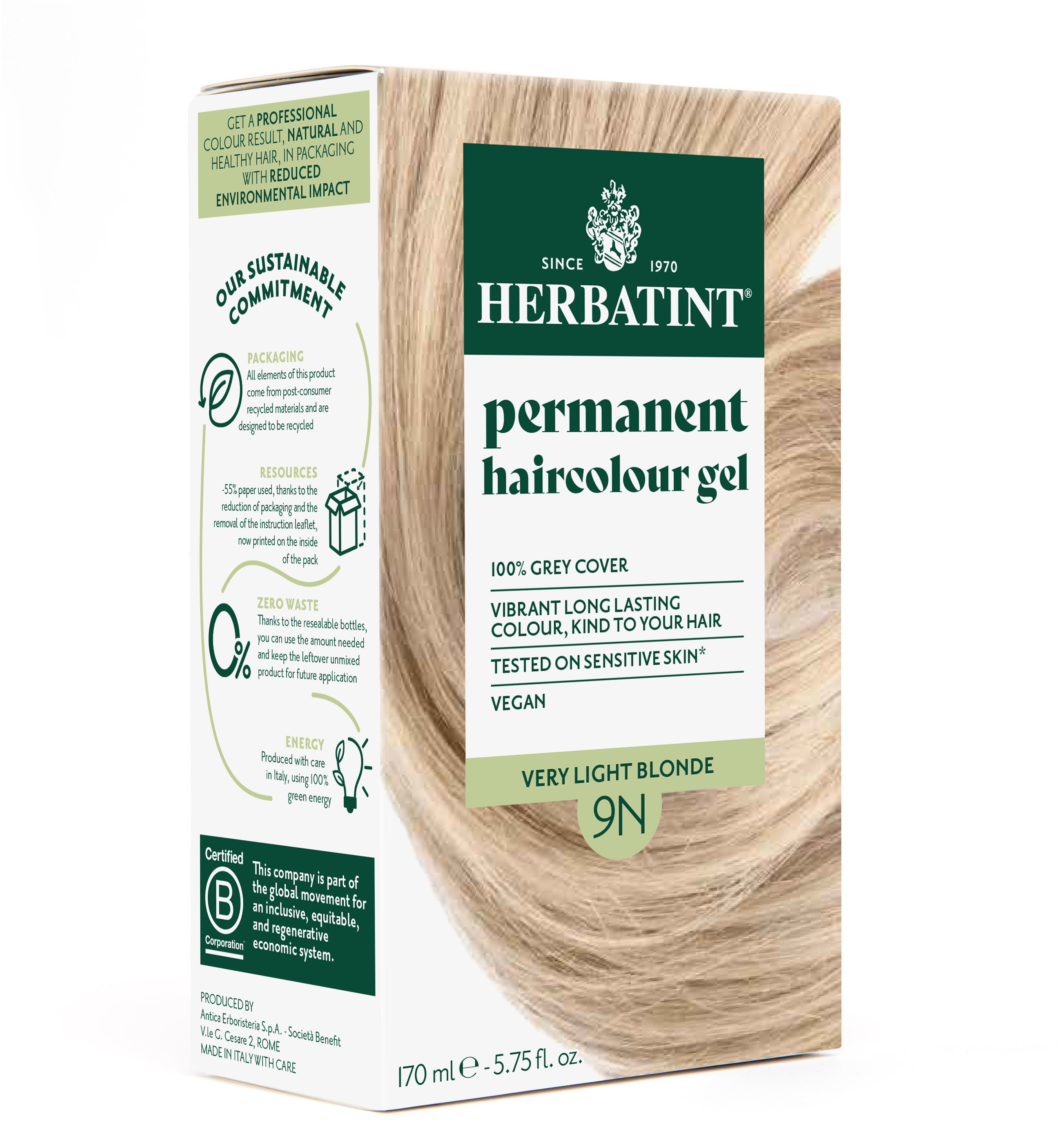 HERBATINT 9N medová blond 170 ml