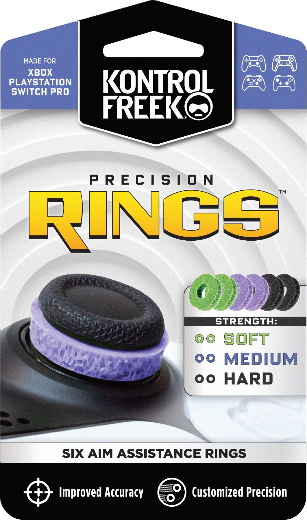 Kontrolfreek Precision Rings Mixed 6-Pack Precision Rings