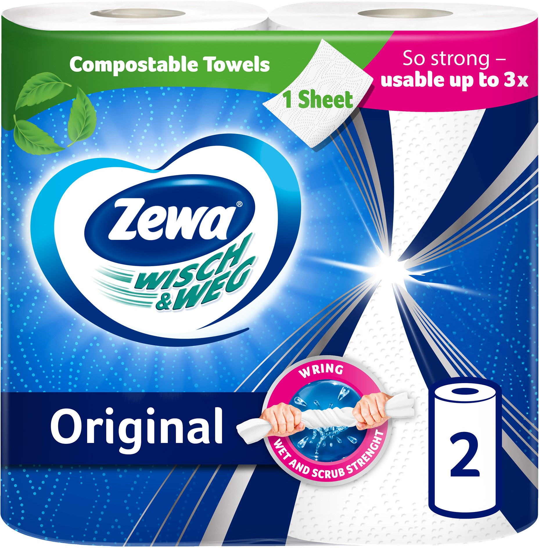 ZEWA Wisch & Weg (2 ks)