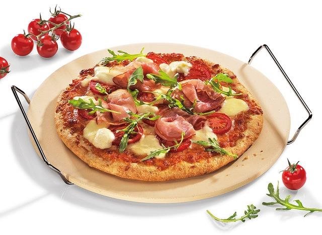 Küchenprofi Pizza kameň s rámom, priemer 30 cm