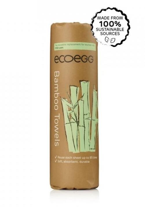 Ecoegg bambusové utierky 20 ks až na 1 700 použití