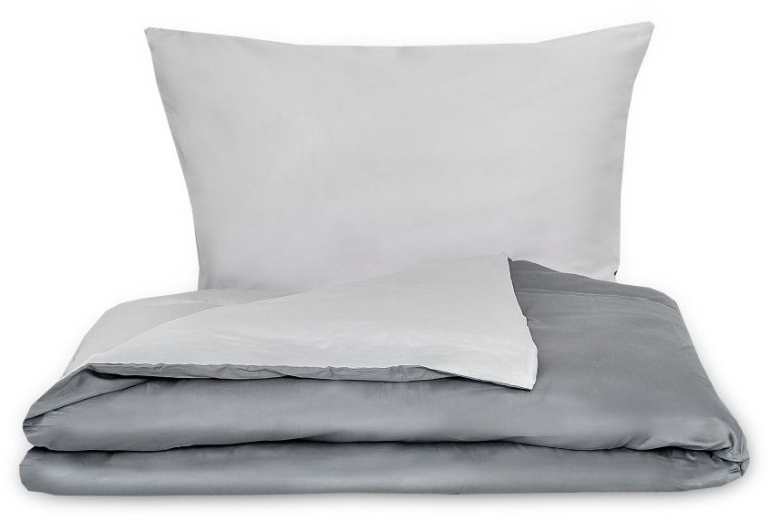Kvalitex LUXURY COLLECTION sivé obliečky 140 × 200, 70 × 90 cm