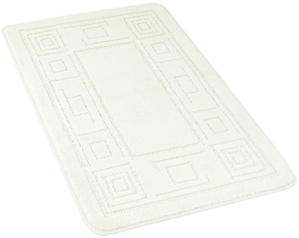 Kvalitex Kúpeľňová predložka 60 × 100 cm ornament smotanová