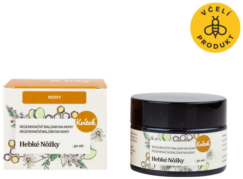 Kvitok Regeneračný balzam Hebké nôžky 30 ml