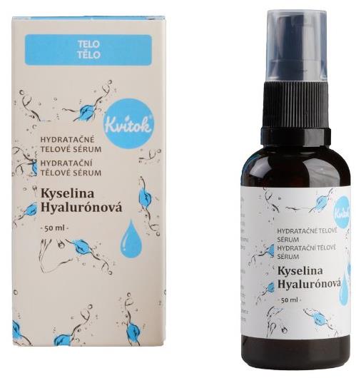 Kvitok Hydratačné telové sérum – Kyselina hyalurónová 50 ml