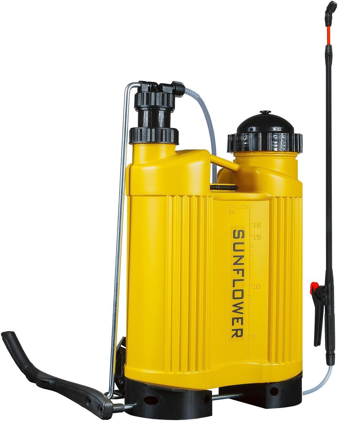 KWAZAR Postrekovač tlakový, chrbtový SLNEČNICA, 16 l