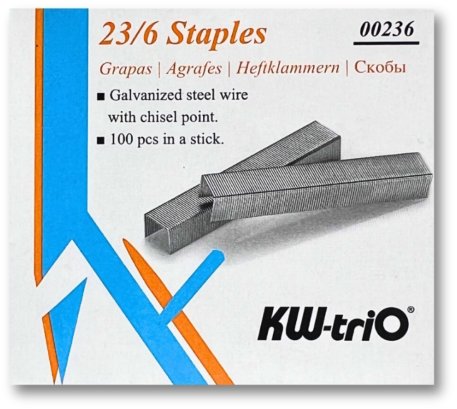 KW-TRIO 23/6 – balenie 1000 ks